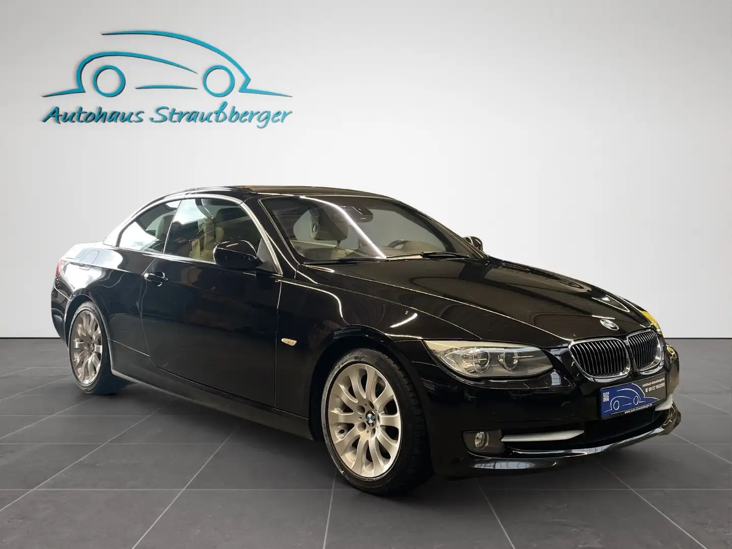 BMW 330 Baureihe 3 Cabrio 330d Schwarz - 2