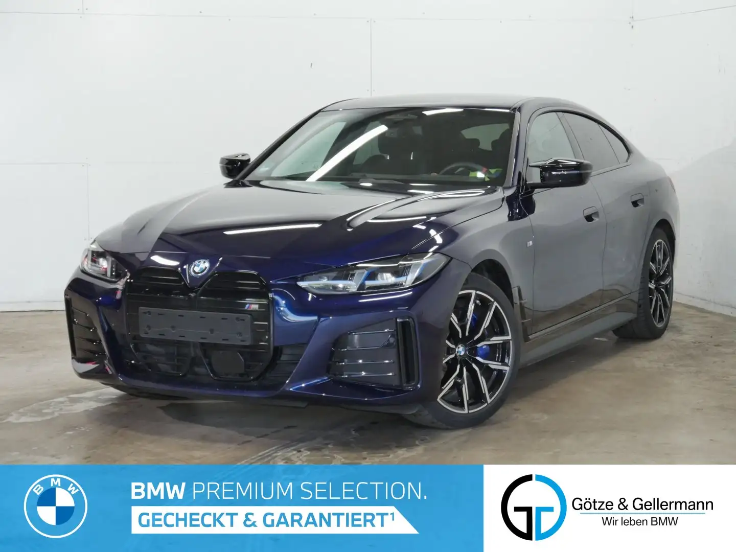BMW i4 M50 xDrive M Sport //Stop&Go AHK FACELIFT!!! Bleu - 1