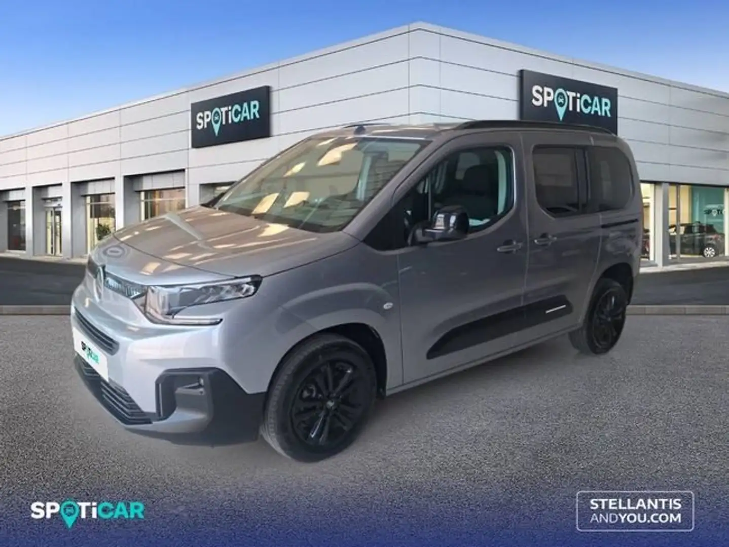 Citroen Berlingo Talla M BlueHDi 100 S&S Plus Gris - 1