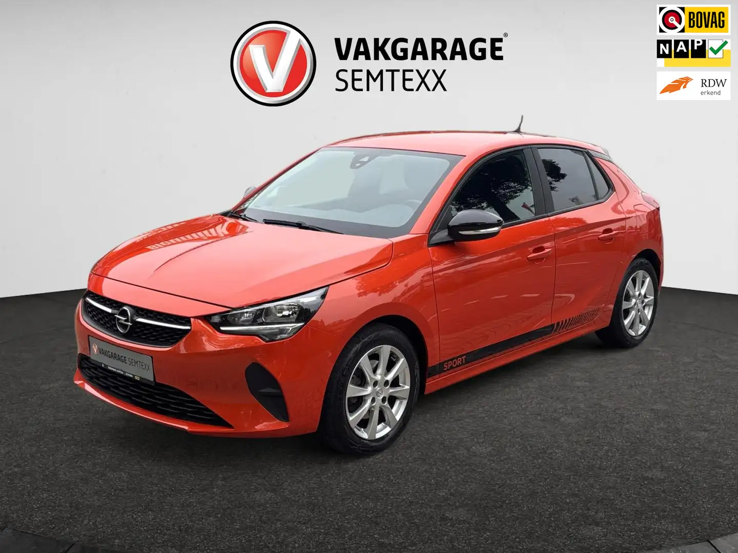 Opel Corsa 1.2 Edition | Clima | Cruise | Camera | PDC Achter Orange - 1