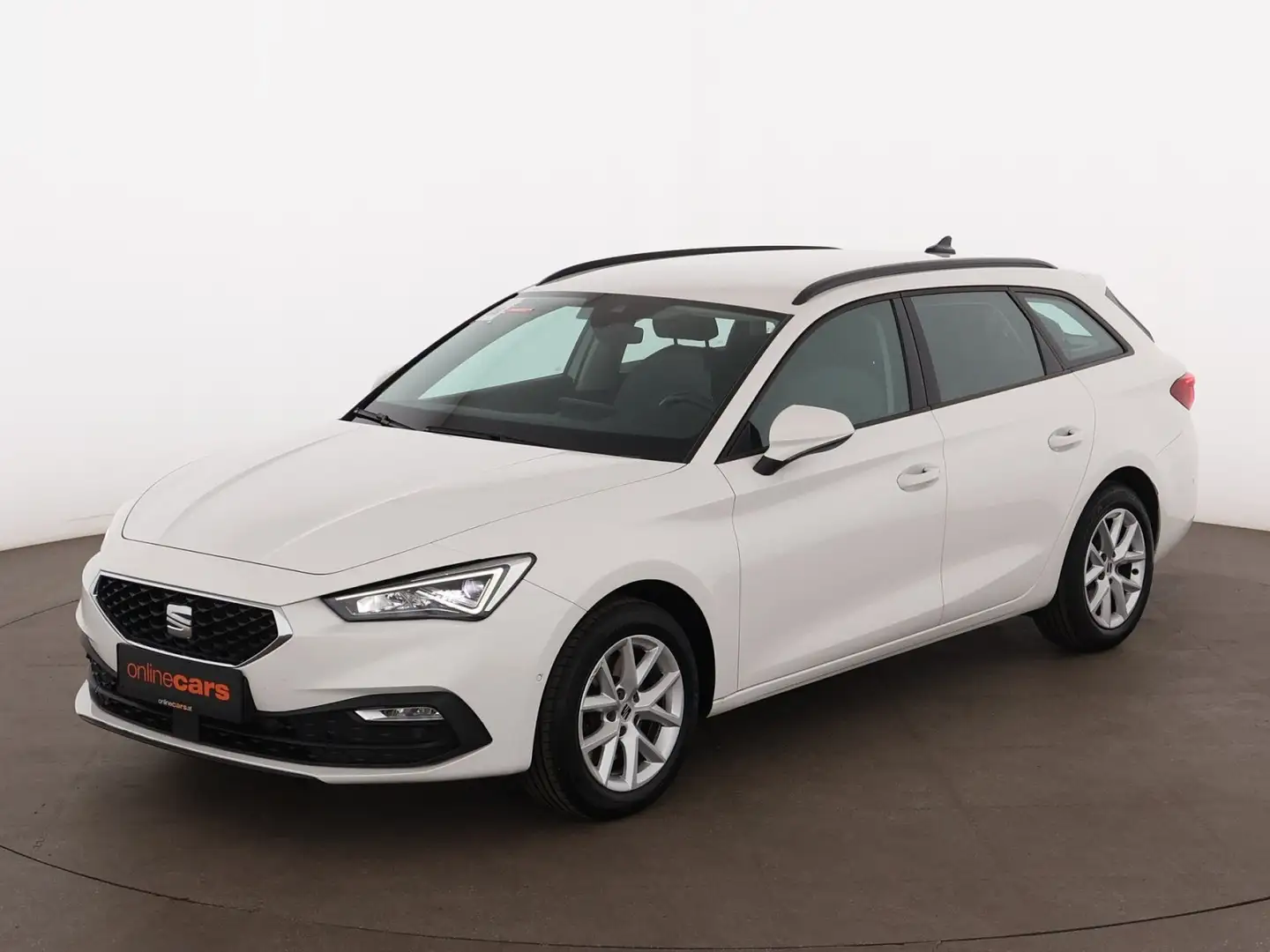SEAT Leon ST 2.0 TDI Style Aut LED AHK RADAR R-CAM NAV Weiß - 2