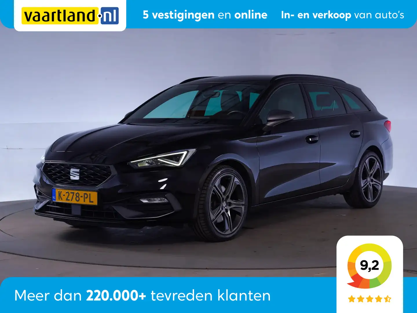 SEAT Leon Sportstourer 1.5 TSI 150pk FR Launch Ed. [ LED Vir crna - 1