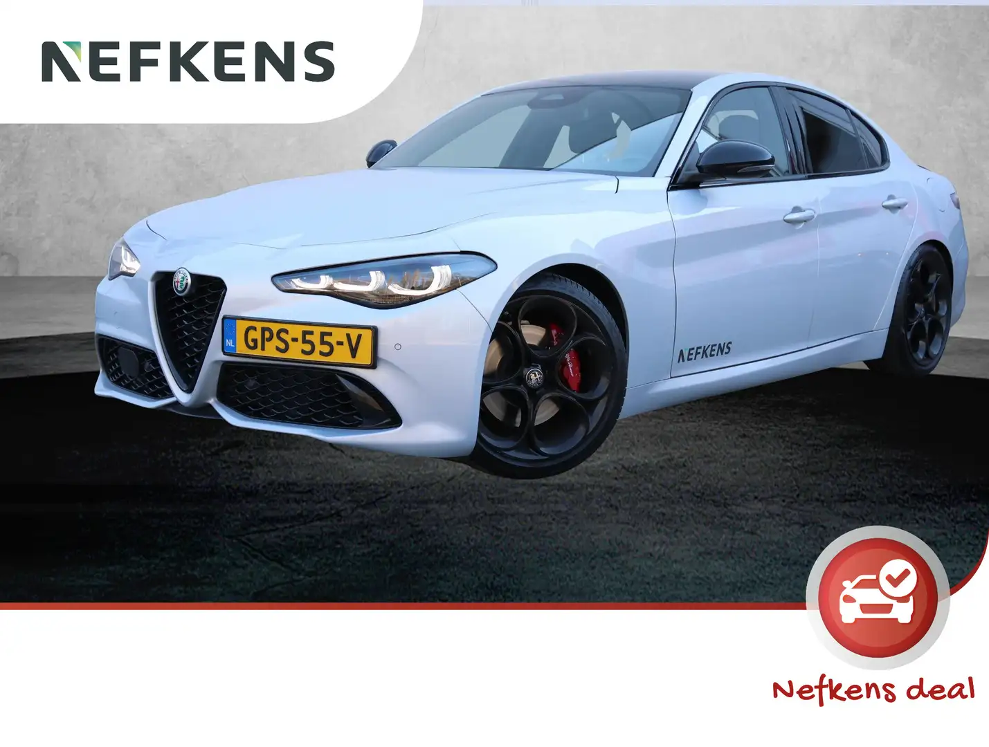 Alfa Romeo Giulia 280pk Turbo GME AWD Veloce | Winterpakket | Kerami Wit - 1