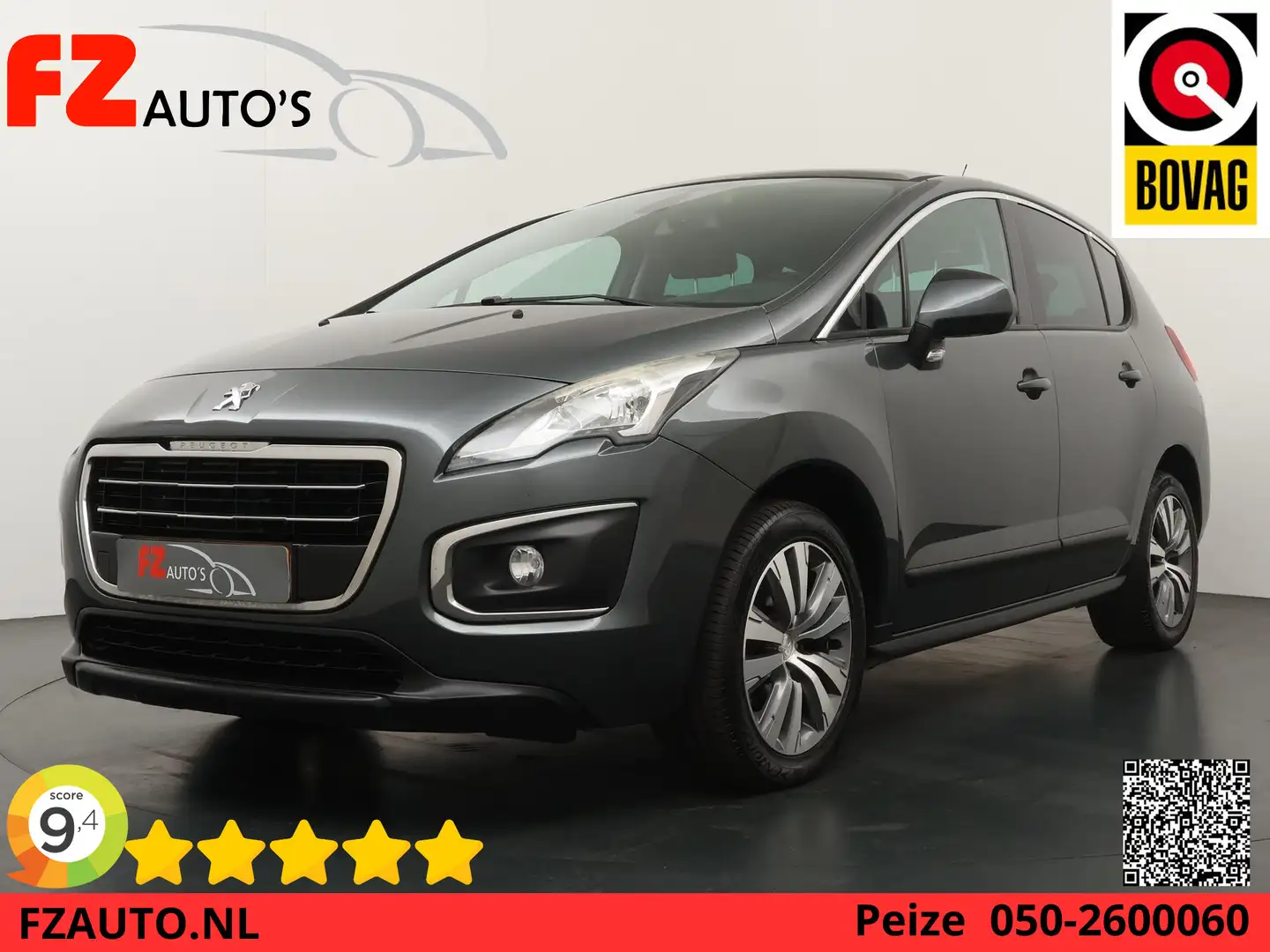 Peugeot 3008 1.6 HDi Active | 131.791 KM | Trekhaak | Navigatie Grijs - 1