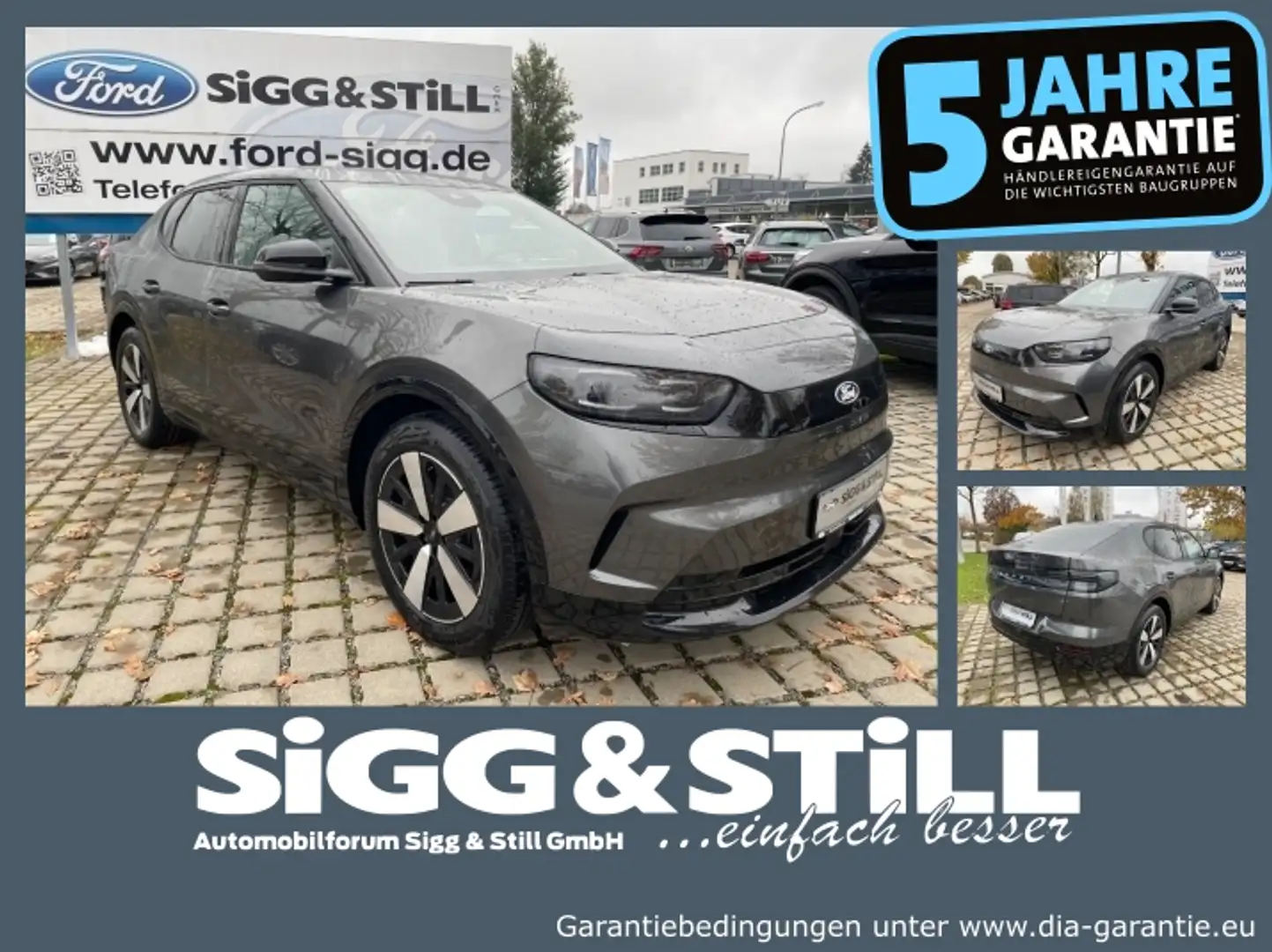 Ford Capri ELEKTRO Extended Range RWD NAVI*360°*IACC Grau - 1