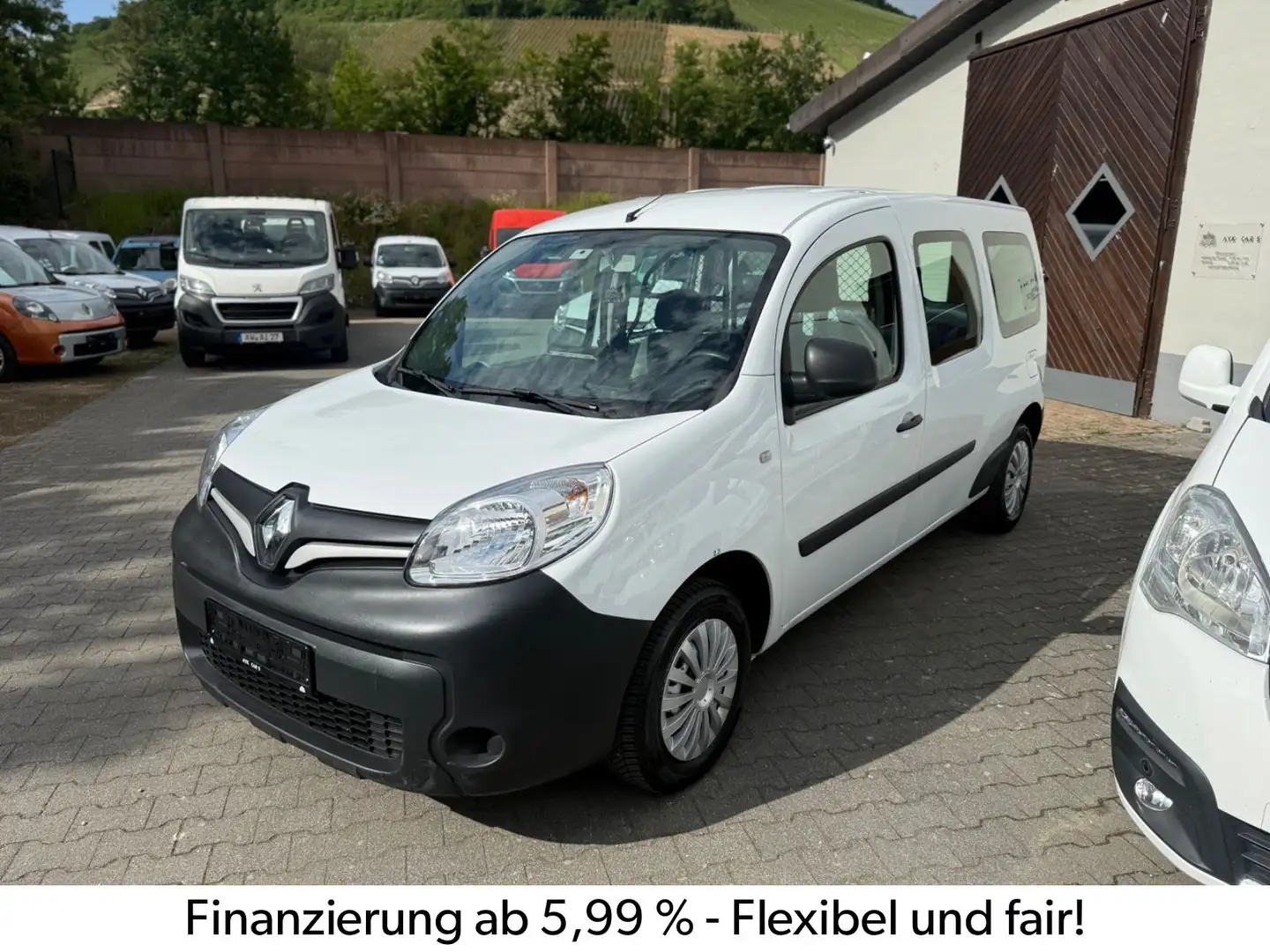 Renault Kangoo Rapid Maxi Extra 1.Hd, Hu/Insp Neu Weiß - 1
