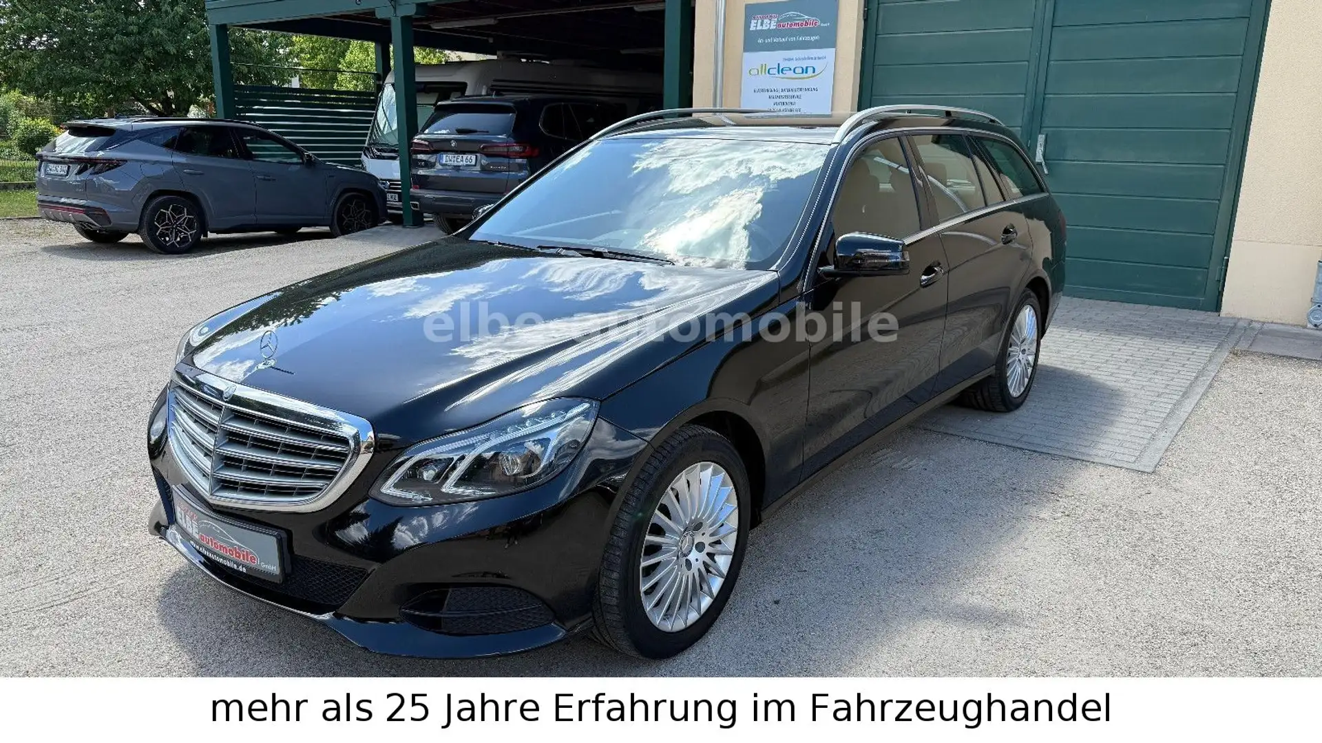Mercedes-Benz E 250 T-Modell 4Matic, LED, Navi, Automatik Schwarz - 2