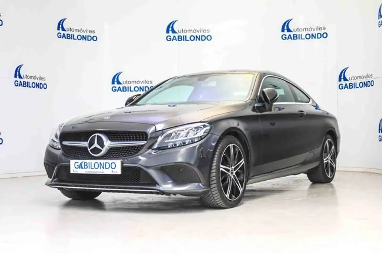 Mercedes-Benz C 220 Coupé d Gris - 1