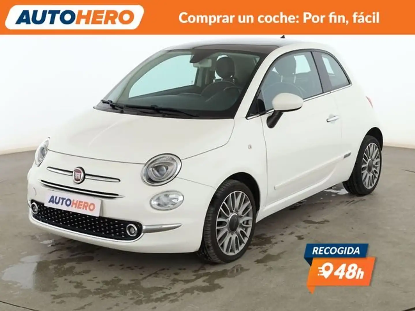 Fiat 500 1.2 Lounge Blanco - 1
