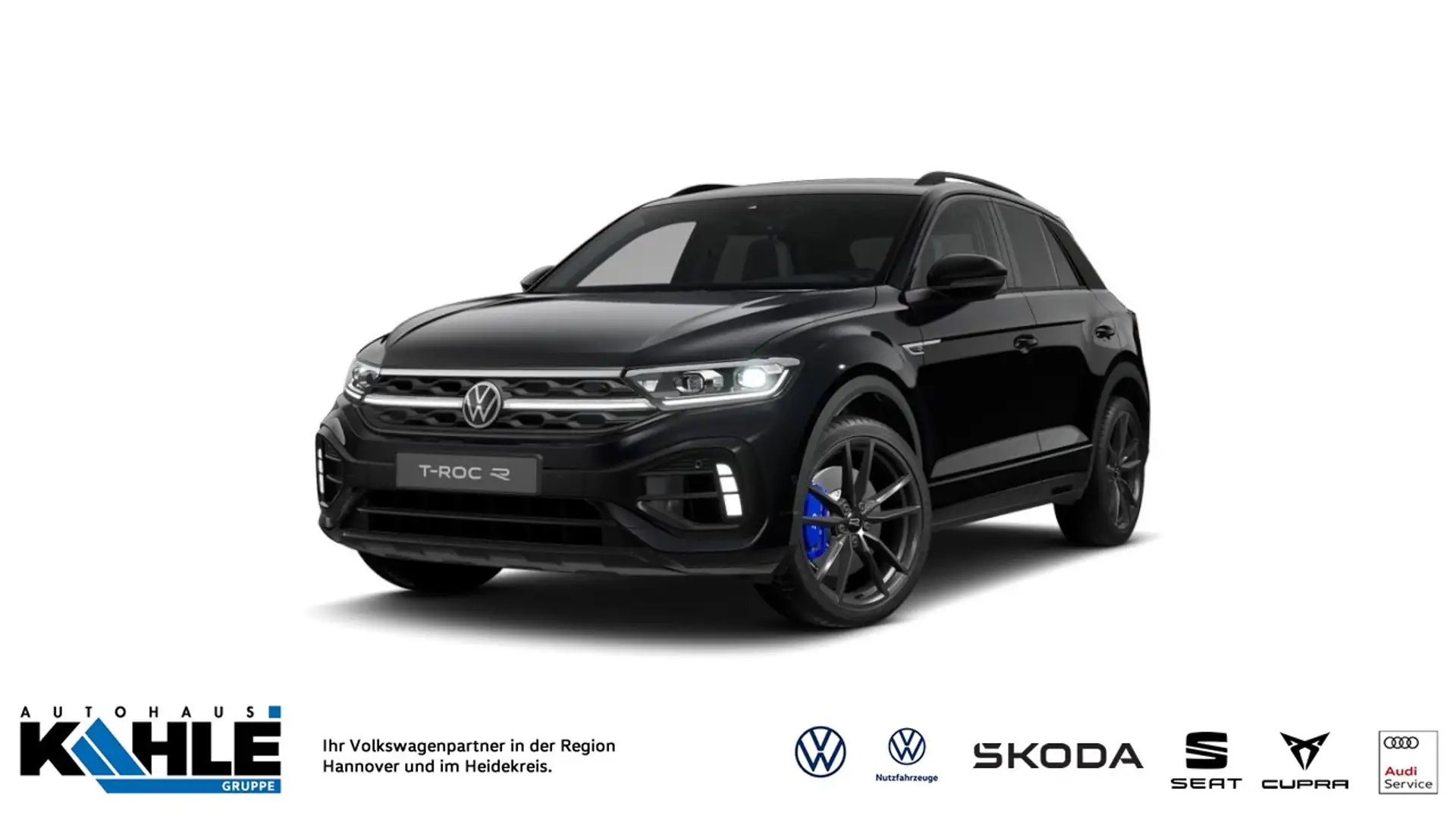 Volkswagen T-Roc R 2.0 l TSI OPF 4MOTION 221 kW (300 PS) 7-Gang-Dop Noir - 1