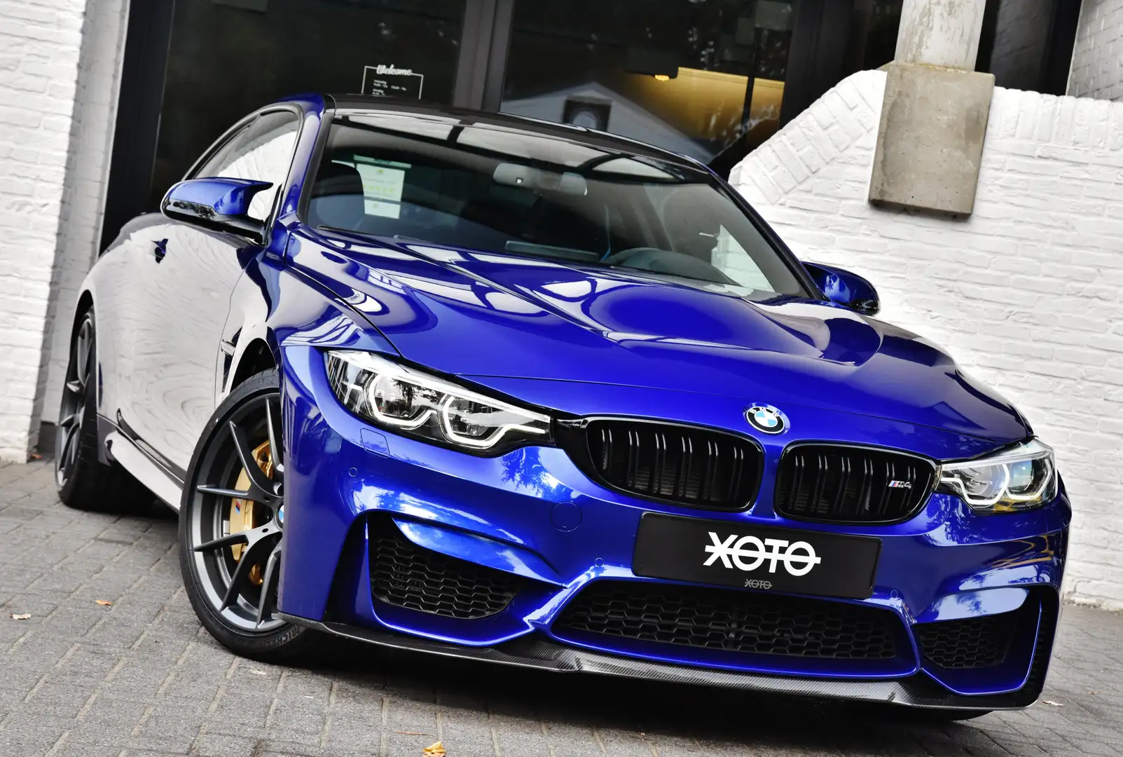 BMW M4 CS COUPE DKG ***1HD./BELGIAN CAR/LIKE NEW*** Blau - 2