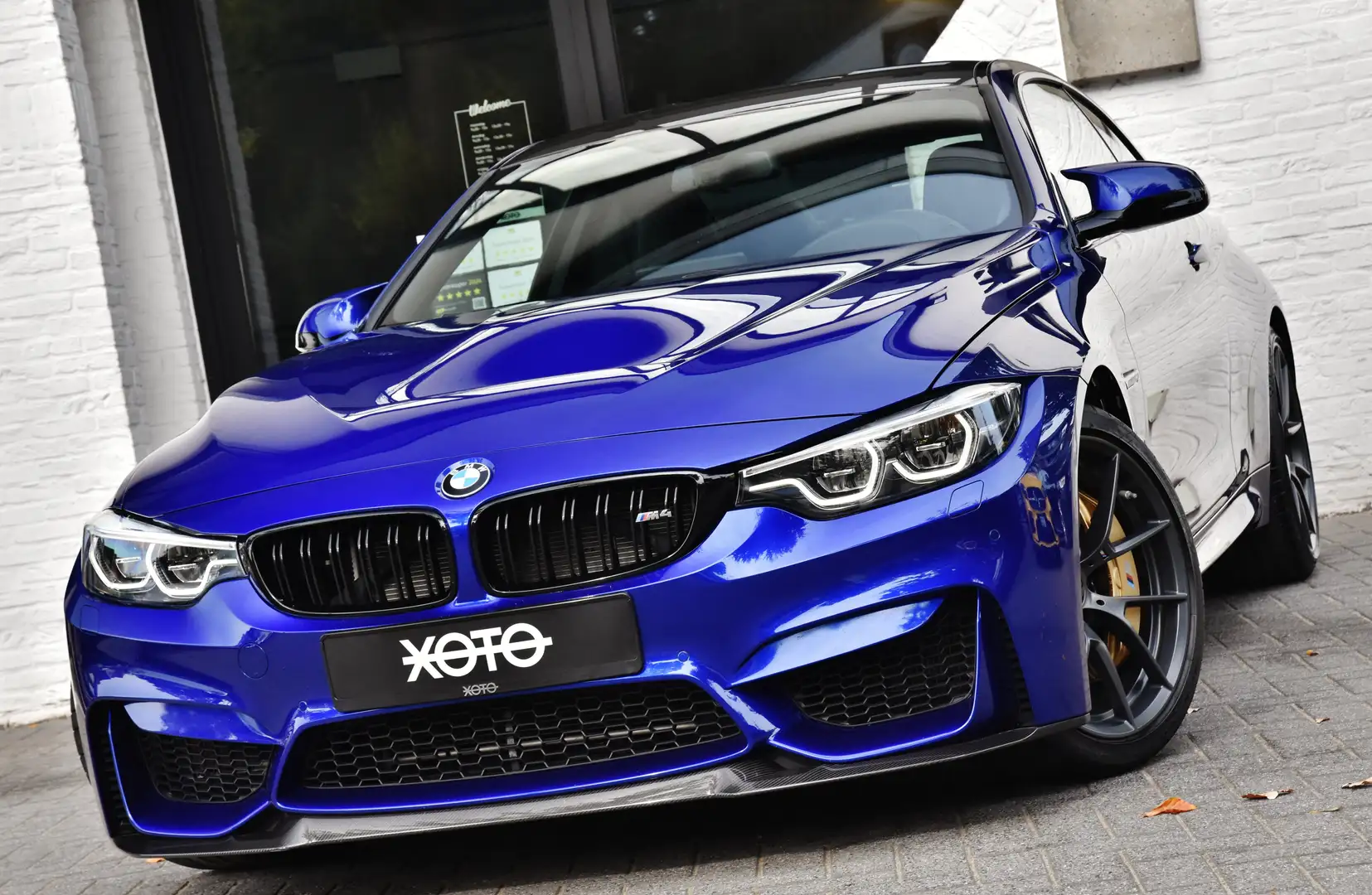 BMW M4 CS COUPE DKG ***1HD./BELGIAN CAR/LIKE NEW*** Blau - 1