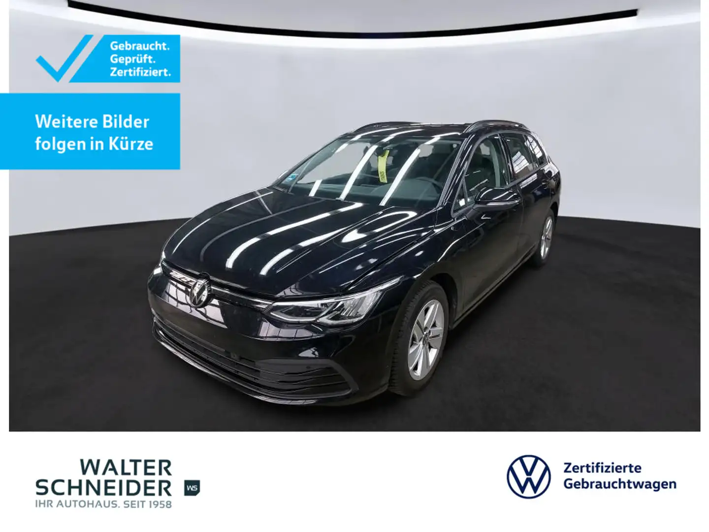 Volkswagen Golf Variant 1.5 eTSI DSG Life Navi LED AHK Schwarz - 1