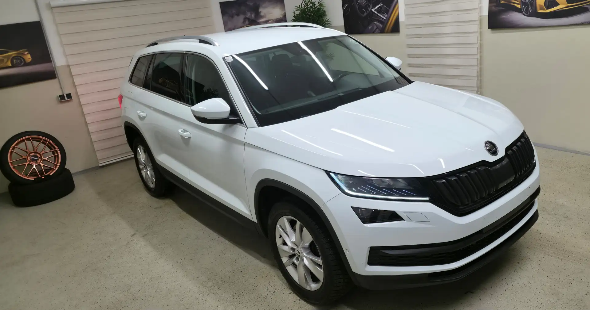Skoda Kodiaq Style vrs 4x4 Weiß - 2
