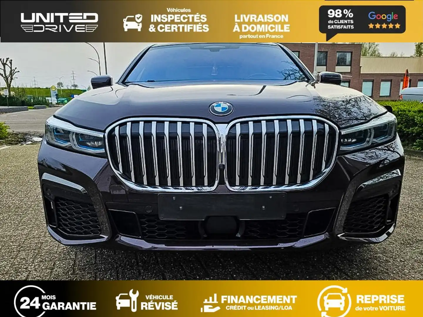 BMW 745 745e - BVA BERLINE G11 LCI 745e PHASE 2 Rot - 2