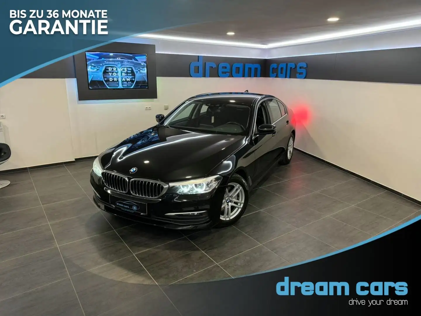 BMW 520 i Aut. / NAVIGATION / LED NEBEL / SITZHEIZUNG / L Schwarz - 1