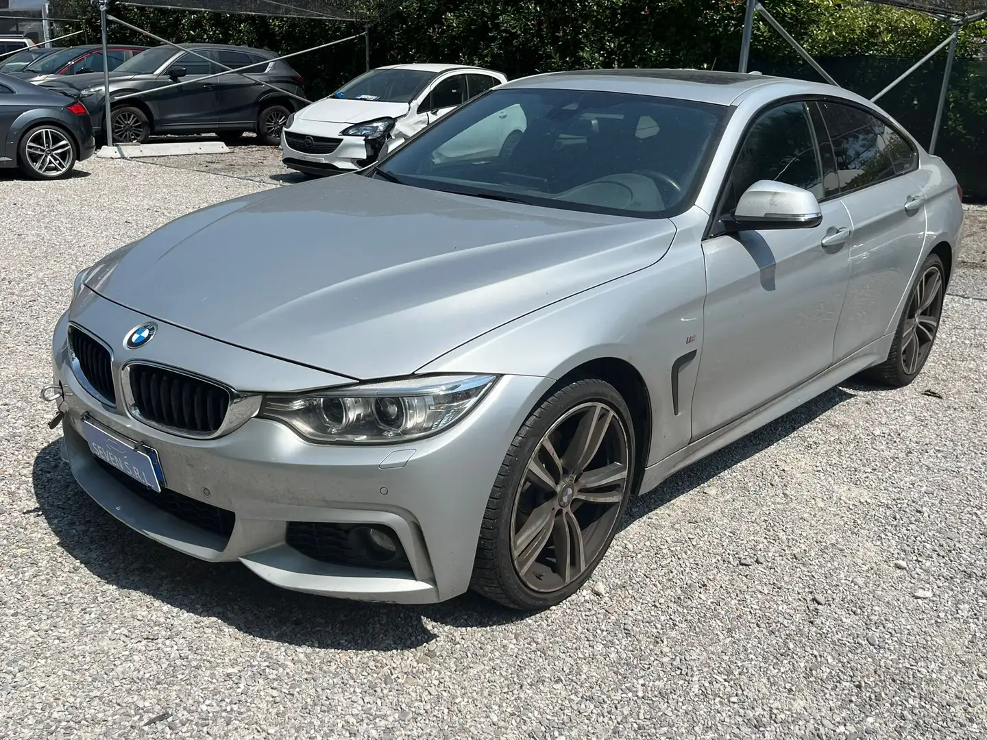 BMW 420 INIETTORI 420d GranCoupe xdrive Msport 190cv auto Argento - 1
