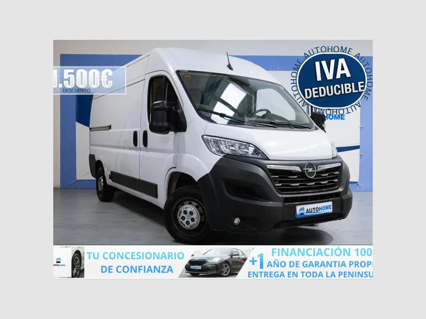 Opel Movano Furgón Base 3.5T HeavyL3H2 BlueHDi 103kW Gris - 1