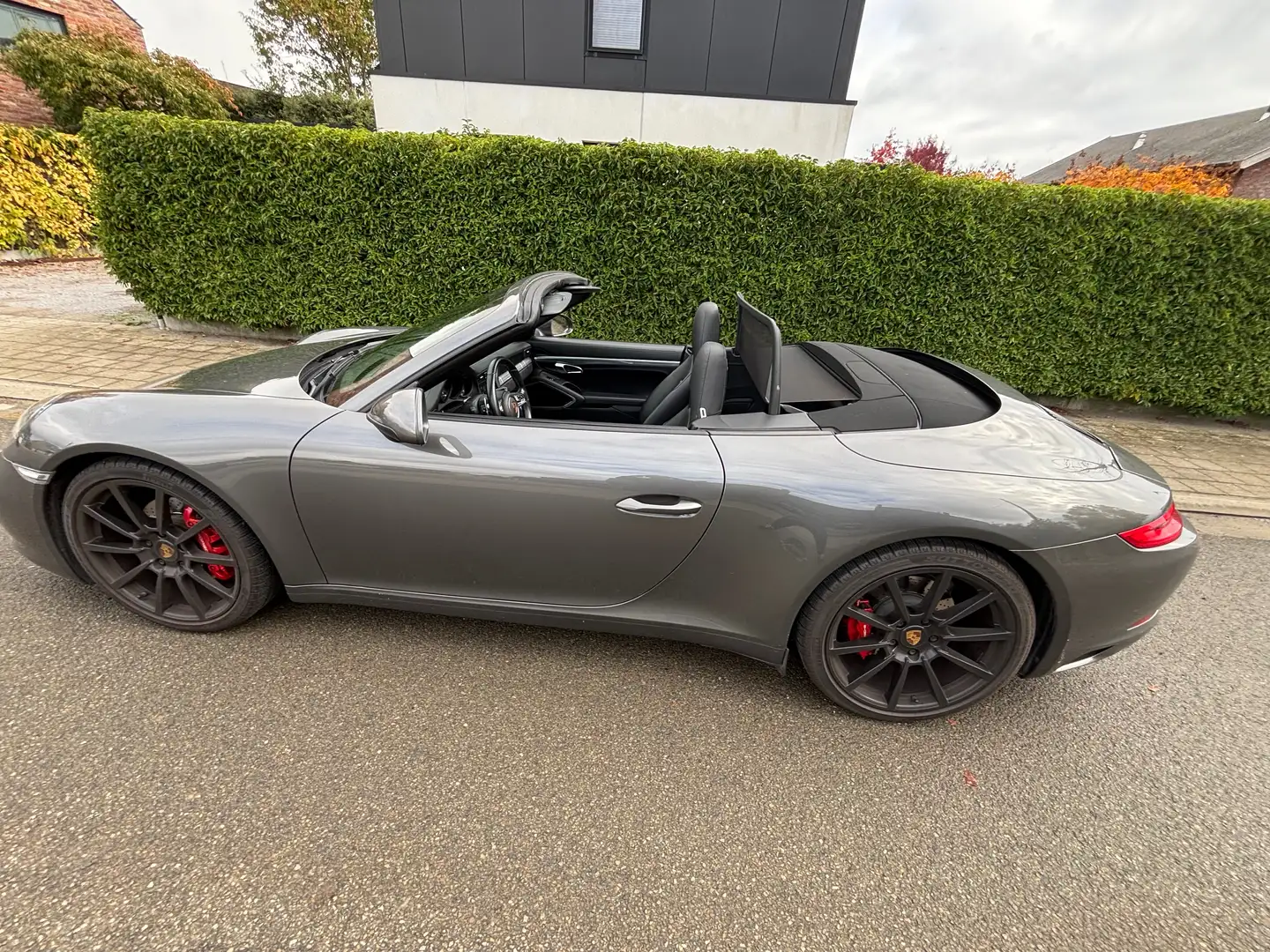 Porsche 991 911 Carrera Cabriolet PDK Zwart - 1