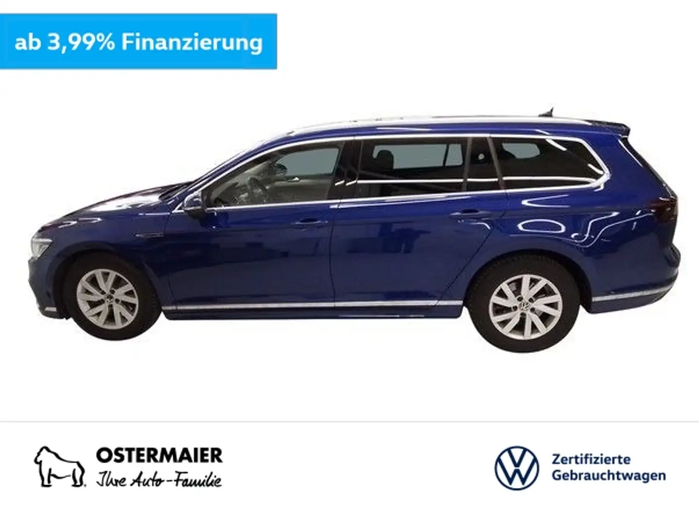 Volkswagen Passat Variant R-LINE 2.0TDI 150PS NP.67T 18 .DCC.PANO.AREA-VIEW Bleu - 1