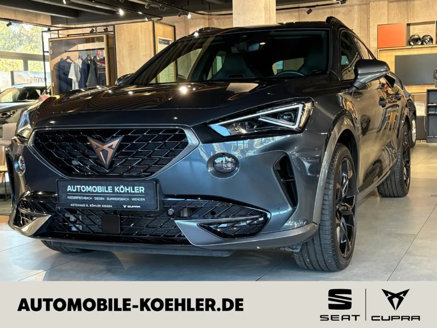 CUPRA Formentor VZ 2.0 TSI EU6d AD AHK-klappbar El. Panodach Navi Grau - 1
