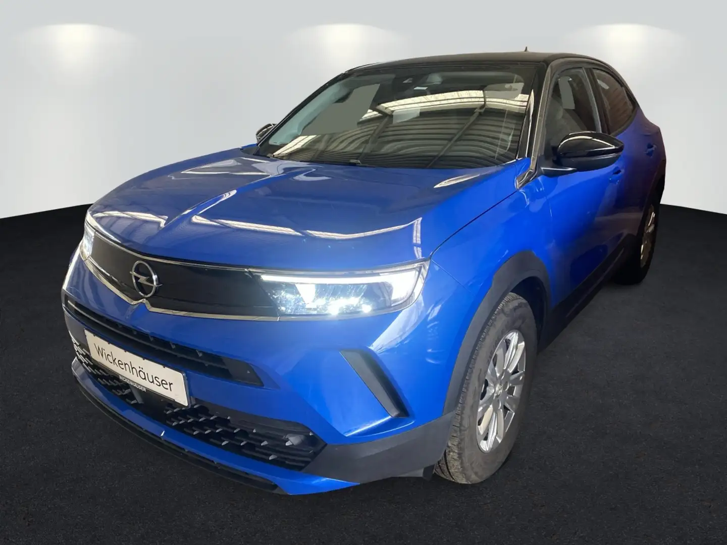 Opel Mokka-E Mokka e Edition FLA SpurH LM KAM LED KlimaA PDC Blau - 1