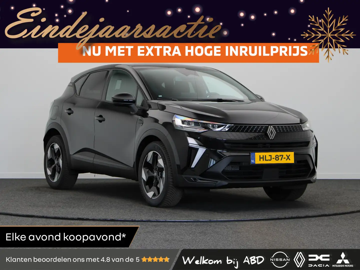 Renault Captur E-Tech full hybrid 145pk techno | Stoel- en stuurv Schwarz - 1
