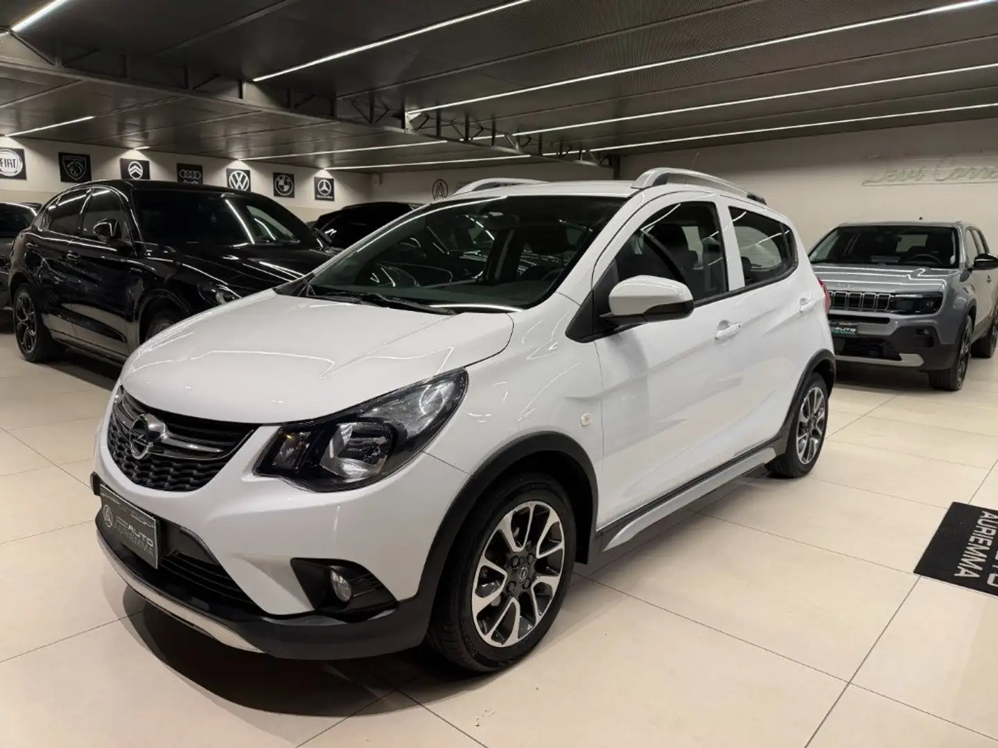 Opel Karl 1.0 ROCKS UNICOPROPRIETARIO Bianco - 1