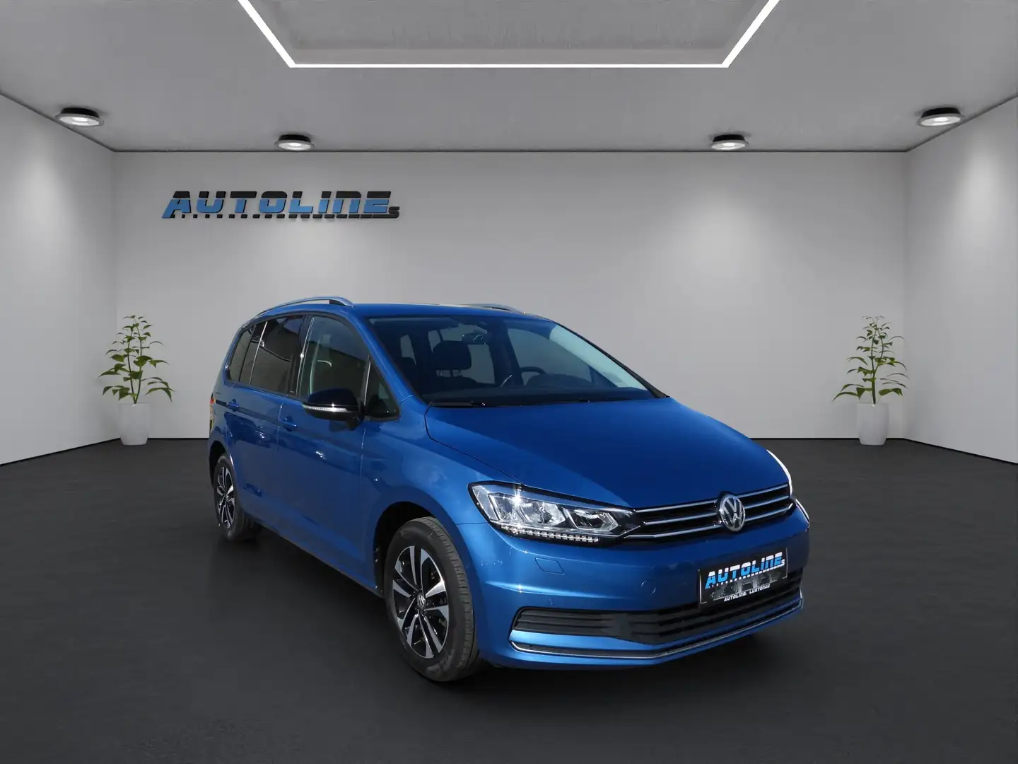 Volkswagen Touran 1.6TDI*DSG*LED*NAVI*IQ.DRIVE Bleu - 1