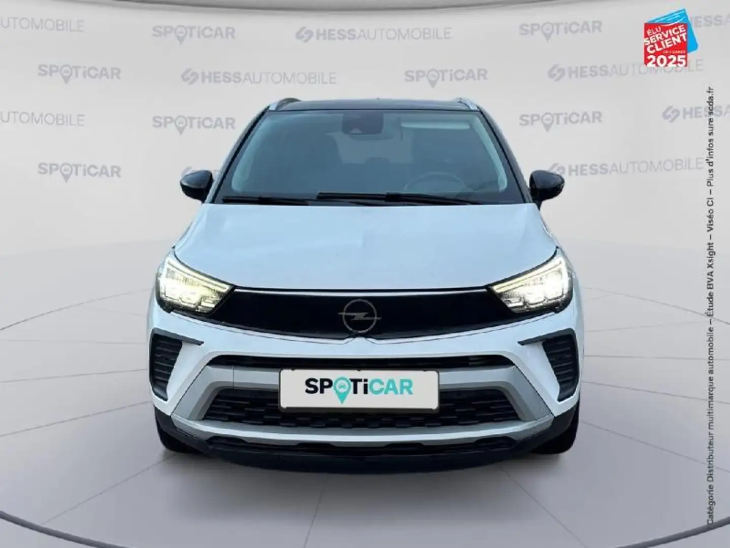 Opel Crossland 1.2 Turbo 110ch GS Line GPS Camera Carplay Blanc - 2