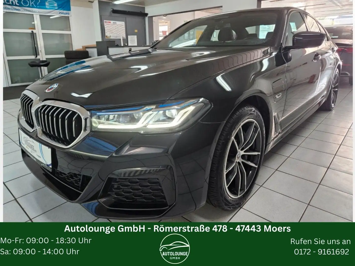 BMW 530 e Lim. M Sport AUT.*LEDER*SHZ*NAVI*PDC*CAM* Černá - 1