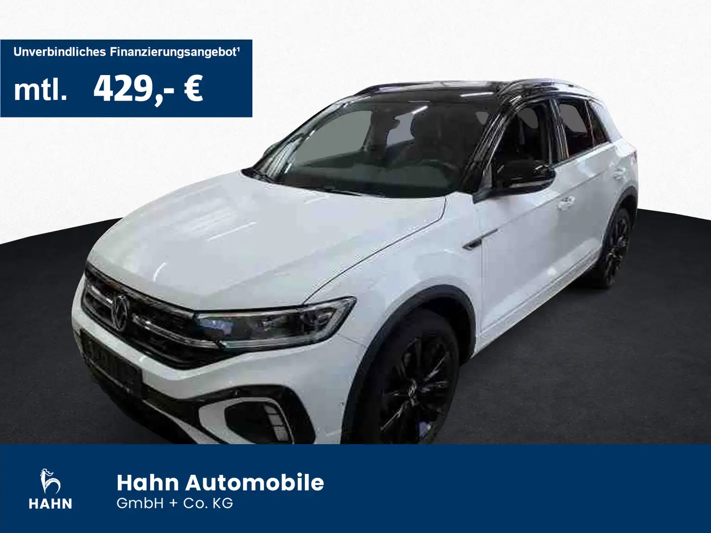 Volkswagen T-Roc 1.5TSI R-Line Black Style LED Navi CAM ACC Weiß - 1
