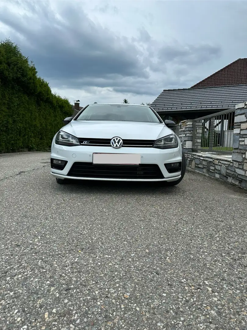 Volkswagen Golf Variant Trendline 1,6 TDI 4Motion Weiß - 1