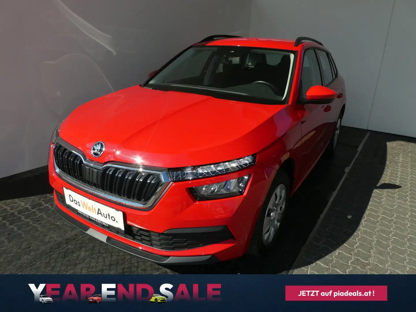 Skoda Kamiq Active TDI DSG Rot - 1
