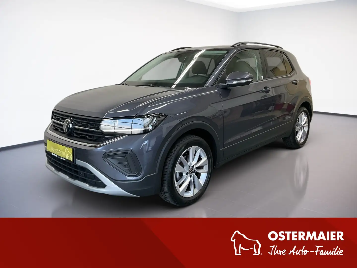 Volkswagen T-Cross LIFE 1.0TSI 95PS ACC.NAVI+VC.2xPDC.SHZ.APP-C.DAB+. Grau - 1