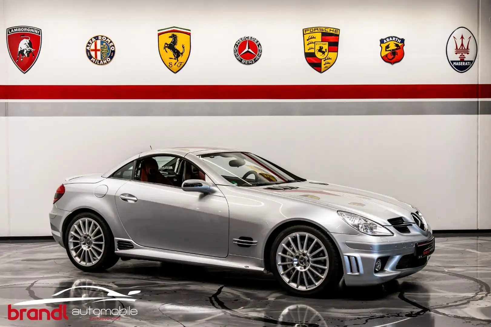 Mercedes-Benz SLK 55 AMG / DE / sehr gepflegt Argent - 2