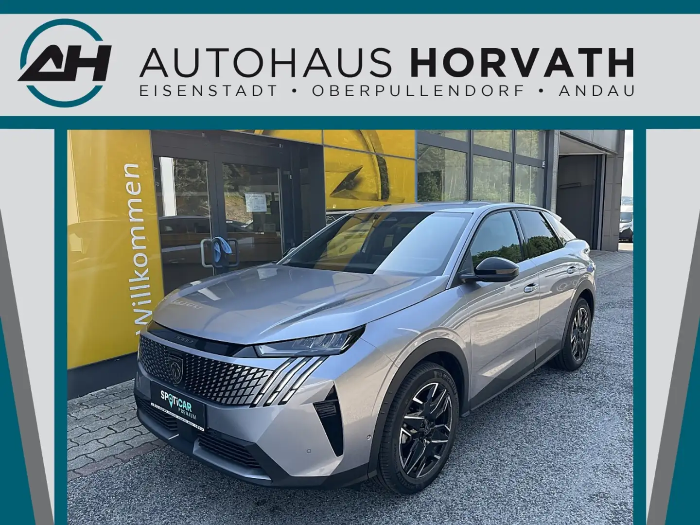 Peugeot 3008 Hybrid 145 E-DCS6 Allure Aut. Grau - 1