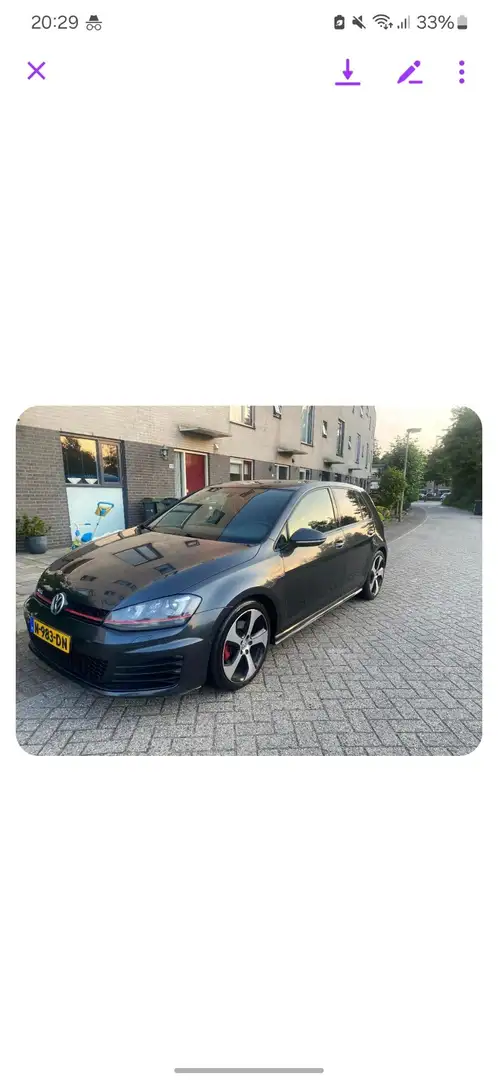 Volkswagen Golf GTI 2.0 TSI GTI Grijs - 1