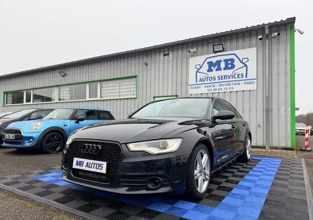 Audi A6 3.0L V6 Tdi 245cv Quattro BVA Full Keyless Xénon GPS Caméra Bluetooth Régulateur Attache Cuir à Mémoire Suivie Garantie 1