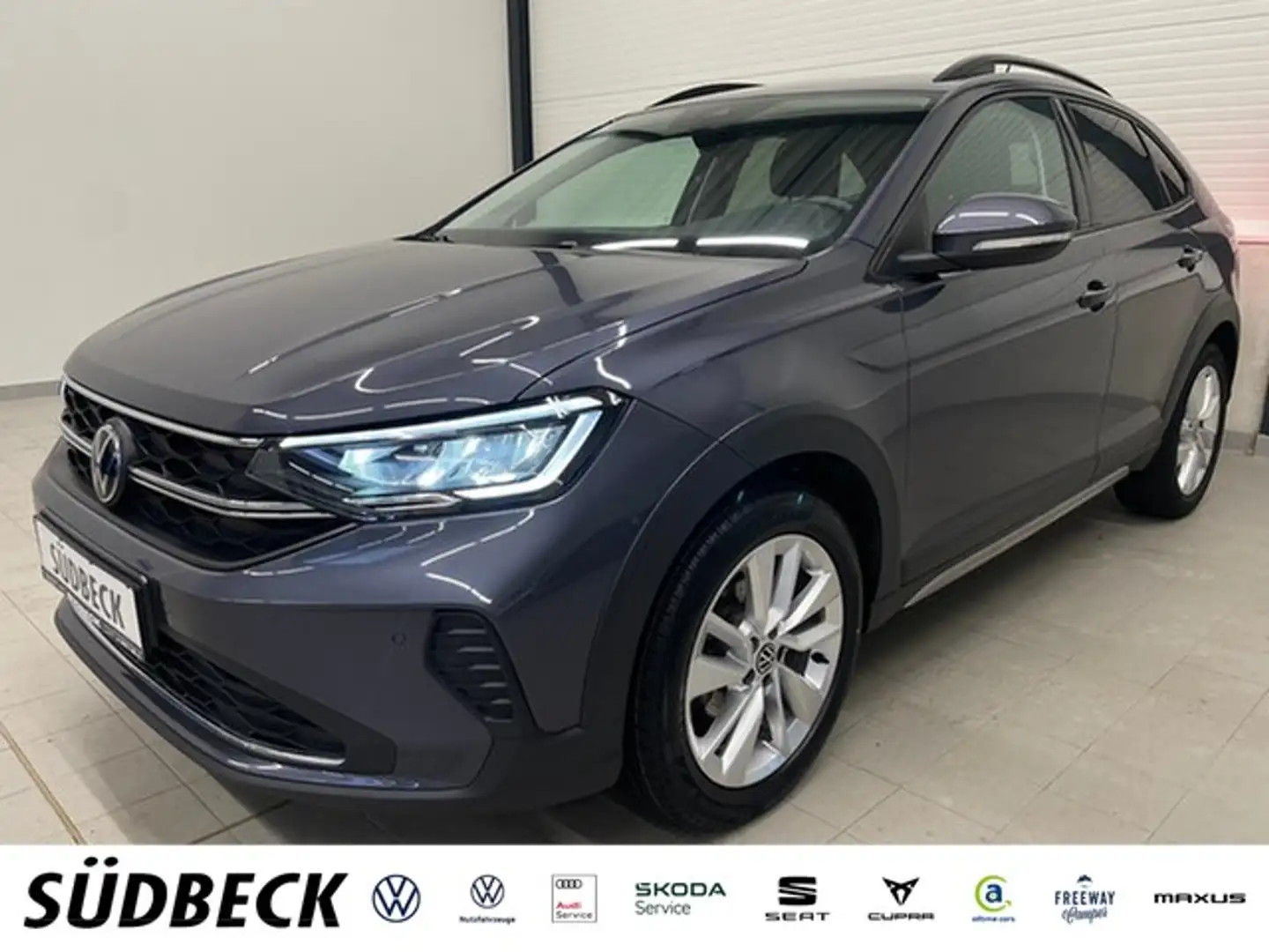 Volkswagen Taigo 1.0 TSI Life AHK+APP+LANE+LED Gris - 1