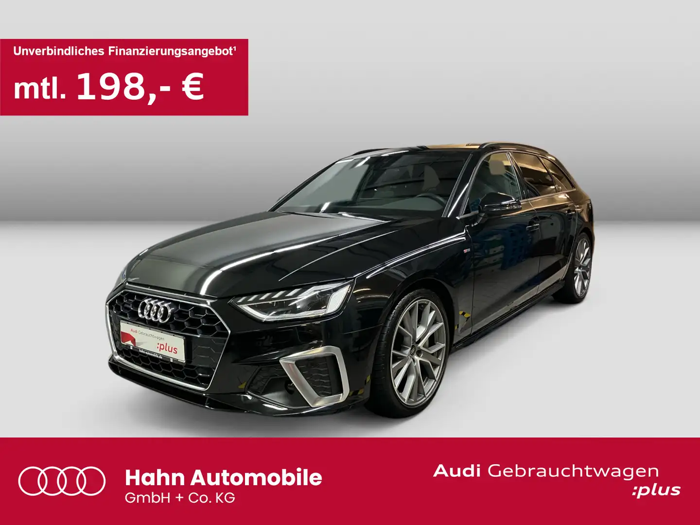 Audi A4 40 TFSI quattro S line AHK Matrix Virtu Zwart - 1