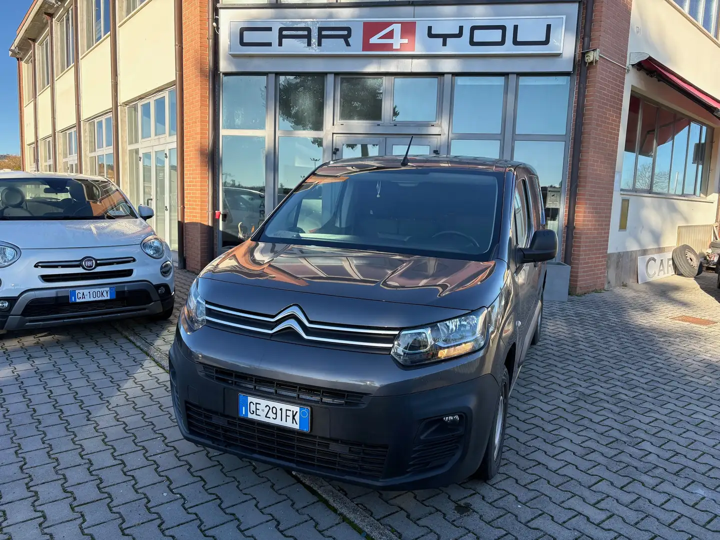 Citroen Berlingo BERLINGO AUTOCARRO 3Posti 1.5 100cv Portata 6Ql Grigio - 1