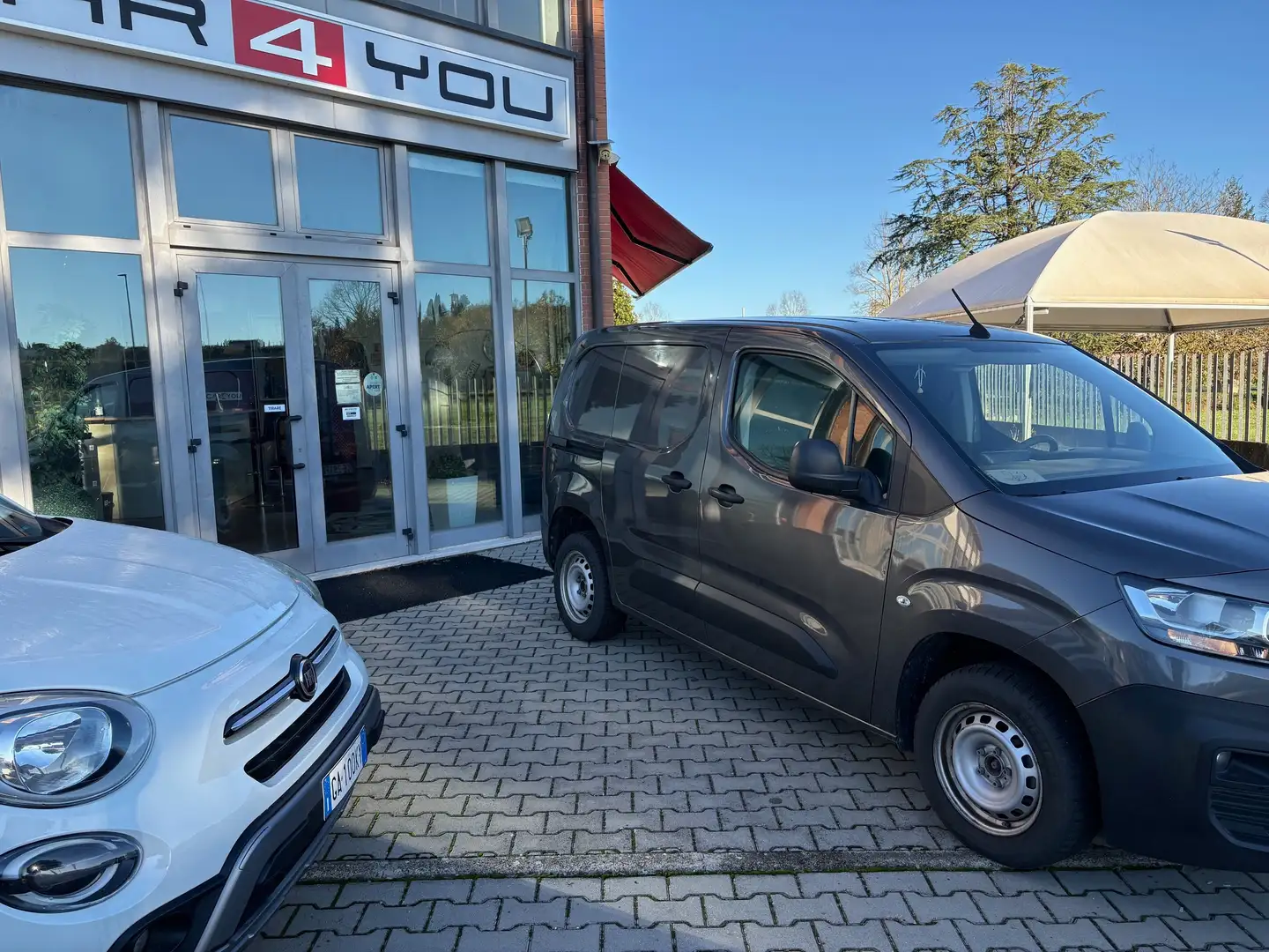 Citroen Berlingo BERLINGO AUTOCARRO 3Posti 1.5 100cv Portata 6Ql Grigio - 2