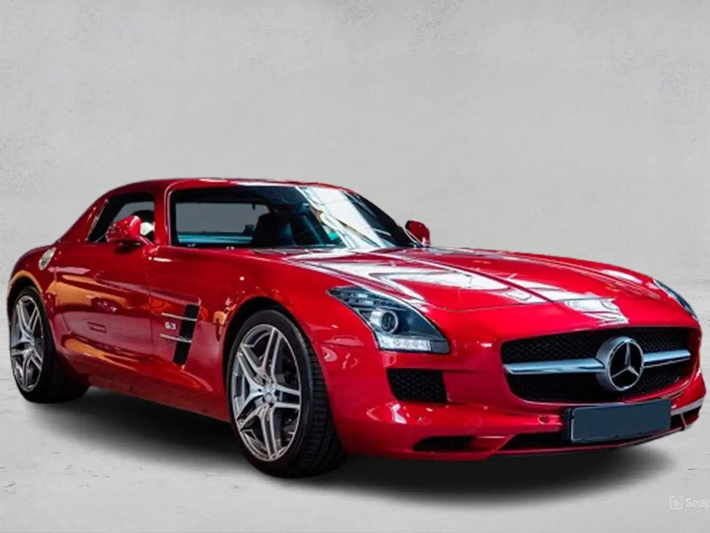 Mercedes-Benz SLS AMG Coupé Rouge - 1