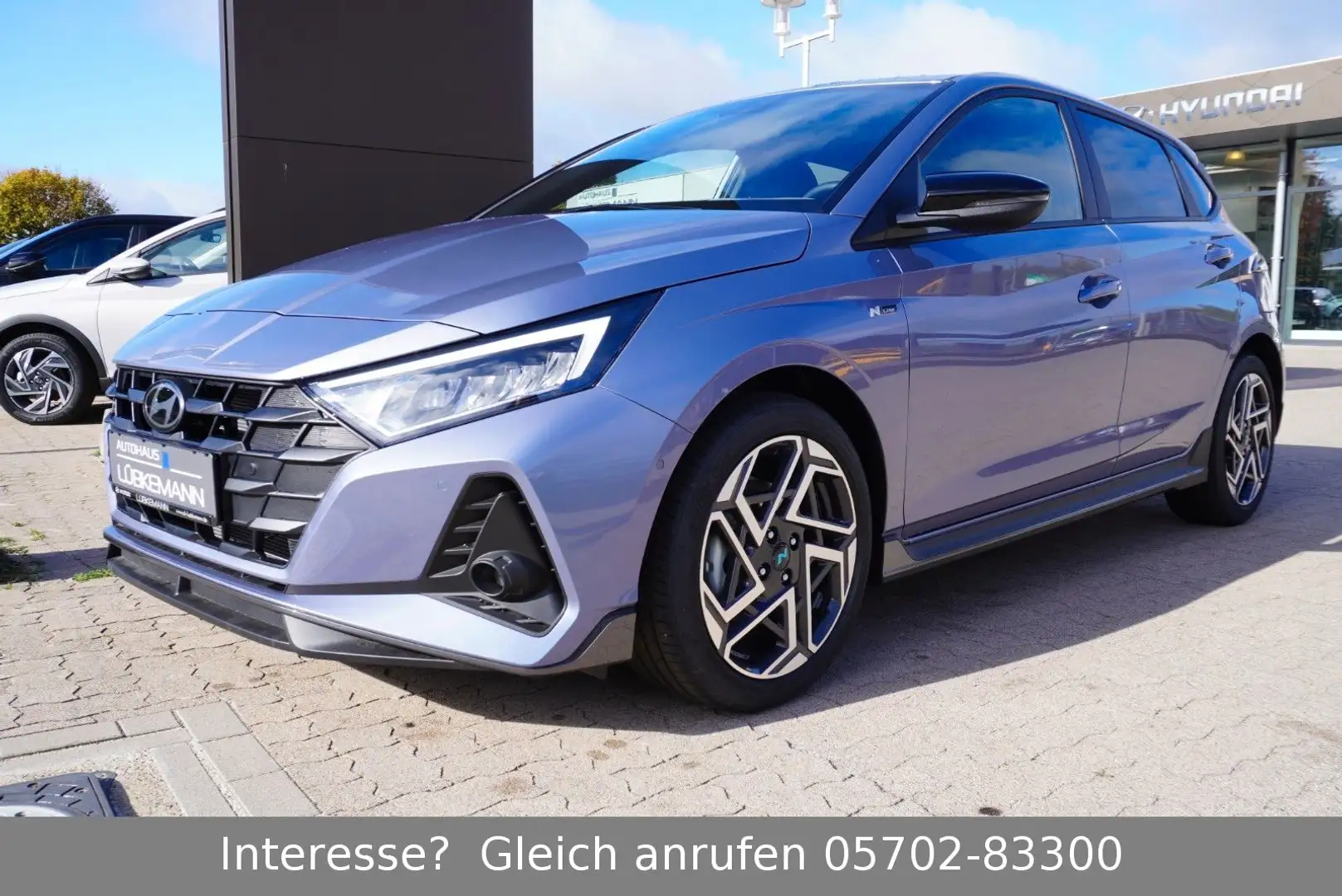 Hyundai i20 1.0 T-GDI DCT N Line *WINTERRÄDER GRATIS* Bleu - 1