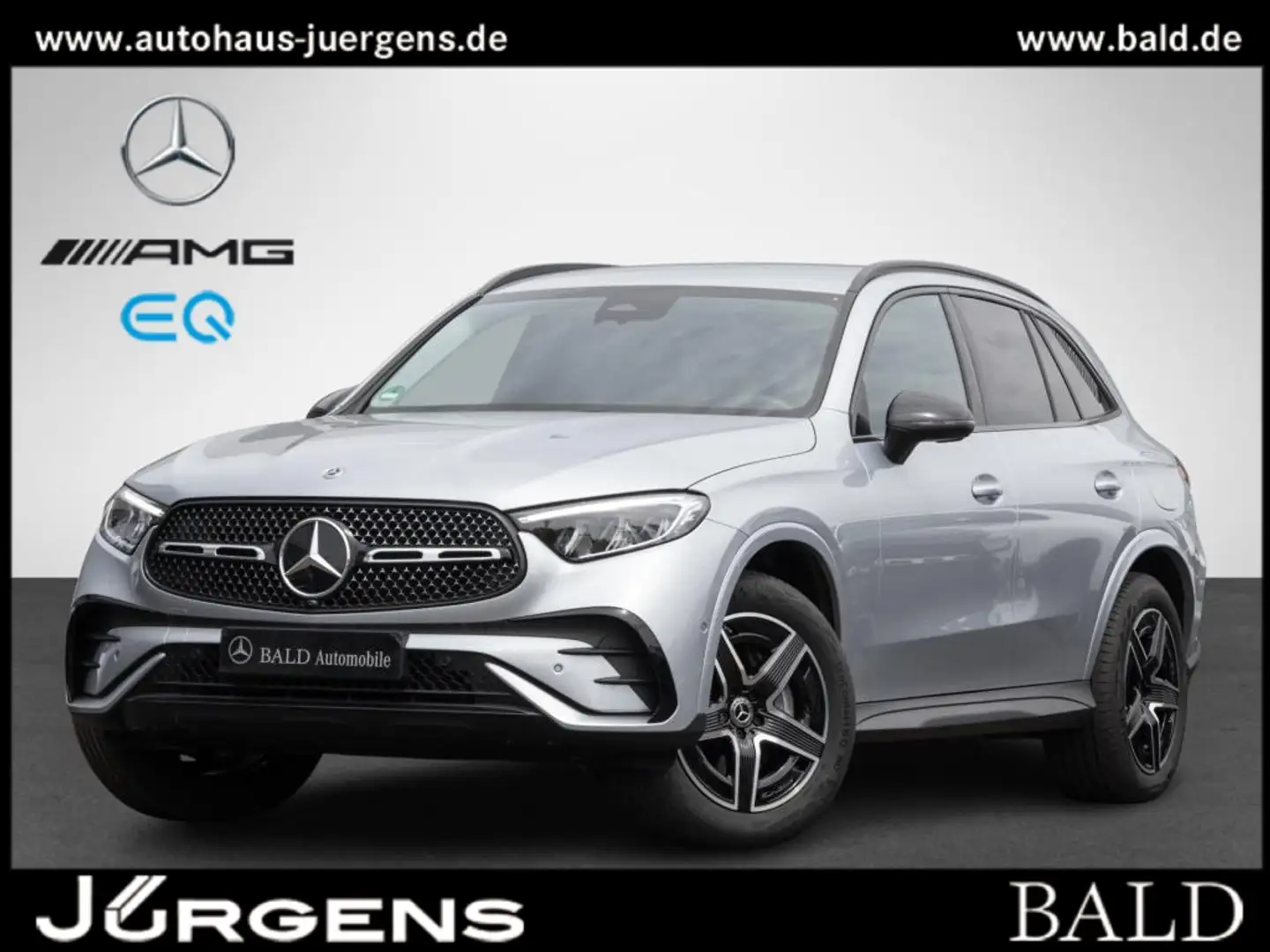 Mercedes-Benz GLC 300 e 4M AMG-Sport/Night/Memo/LED/Cam/Easy-P Argent - 1