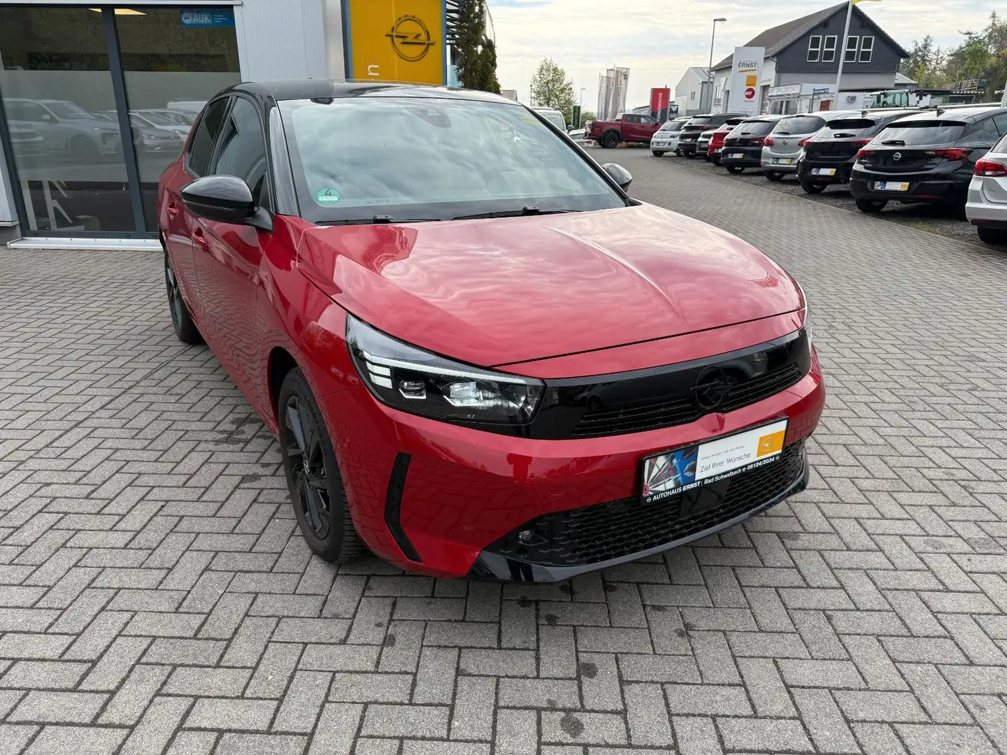 Opel Corsa F GS*KAMERA*PDC*CARPLAY*SHZ*LHZ* Rouge - 2