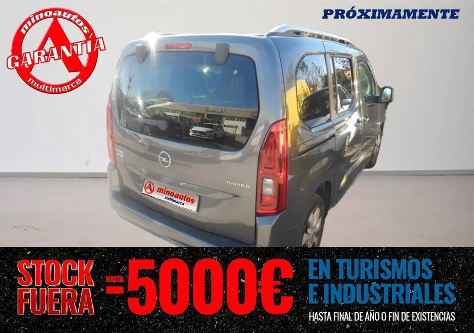Opel Combo Life 1.5TD S/S L 100 Gris - 2