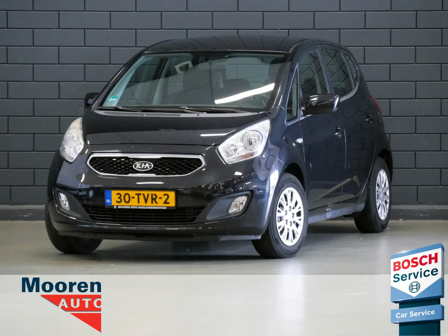 Kia Venga 1.4 CVVT Plus Pack | AIRCO | Schwarz - 1