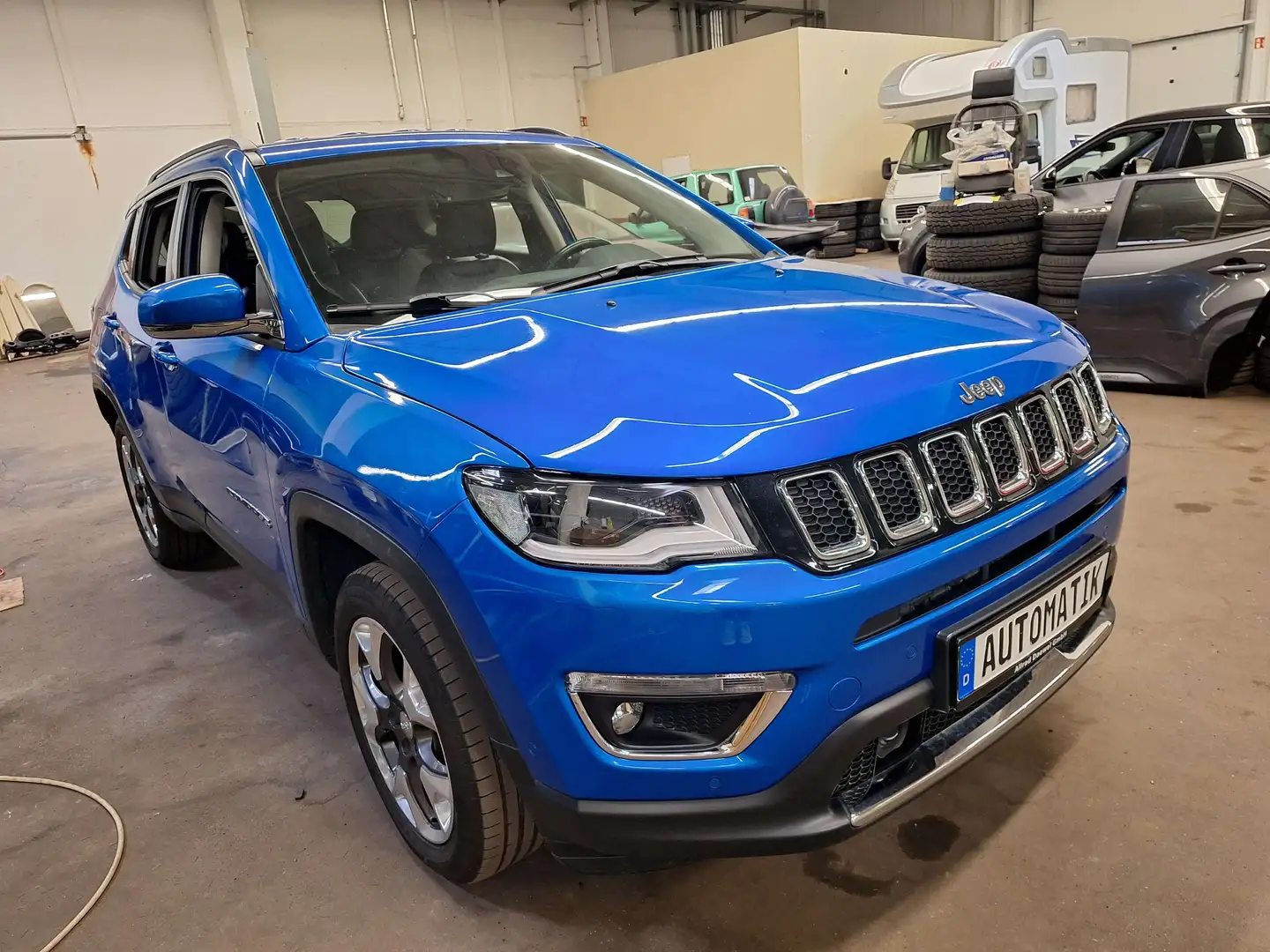 Jeep Compass 1.4 MultiAir Limited 4x4 Auto Bleu - 1